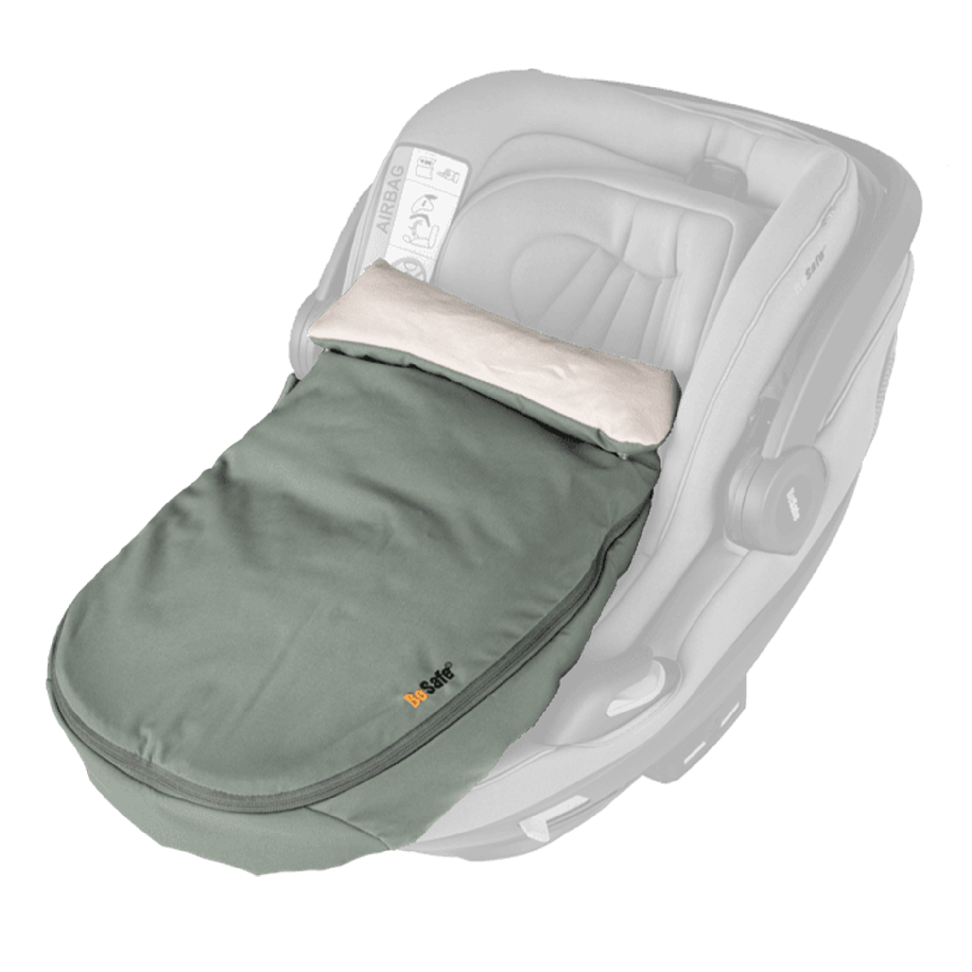 BeSafe Wind & Weather Cover für Go Beyond/2 Meadow Green BeSafe Wind & Weather Cover für Go Beyond/2