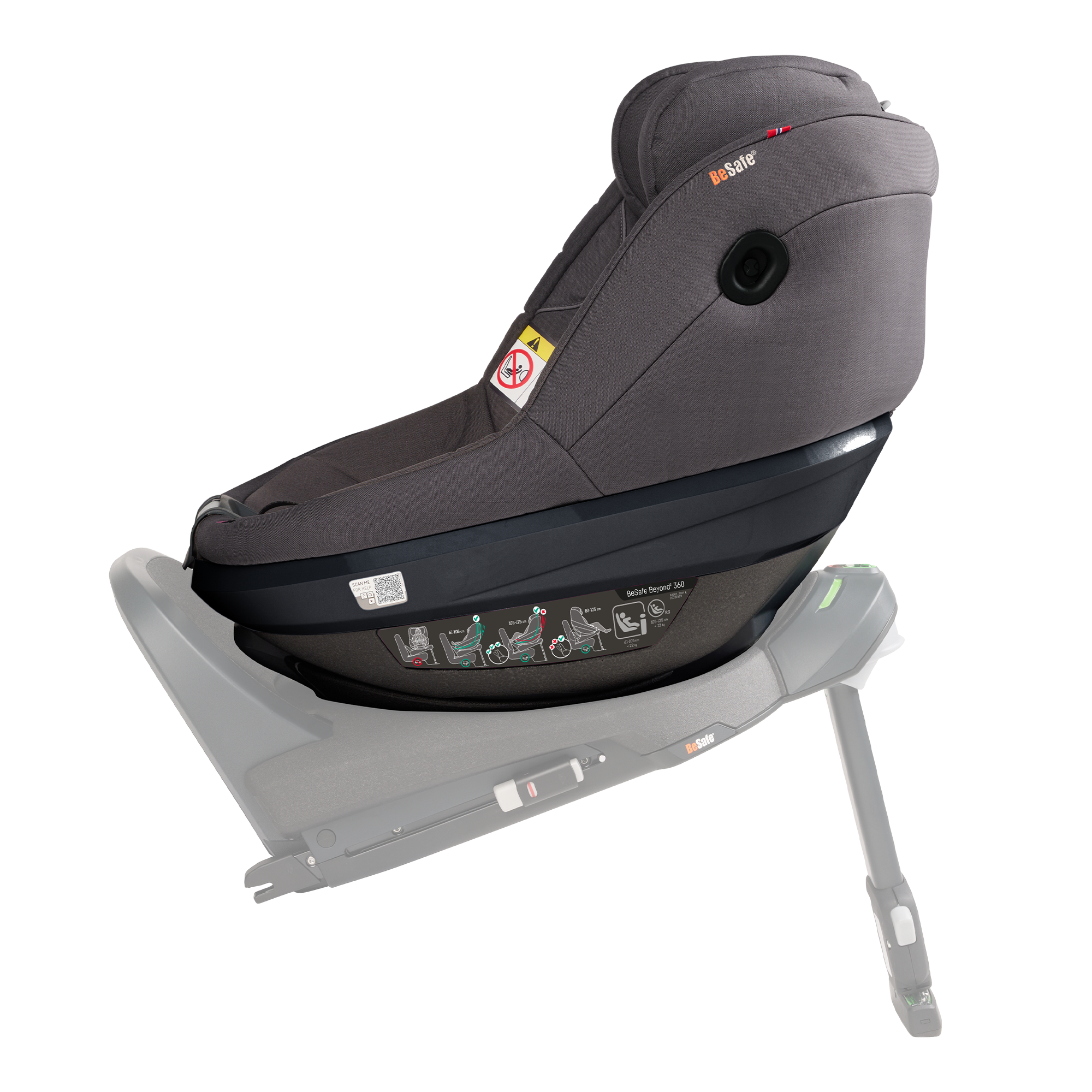 BeSafe Beyond² 360 Dark Grey Mélange BeSafe Beyond² 360 Dark Grey Mélange