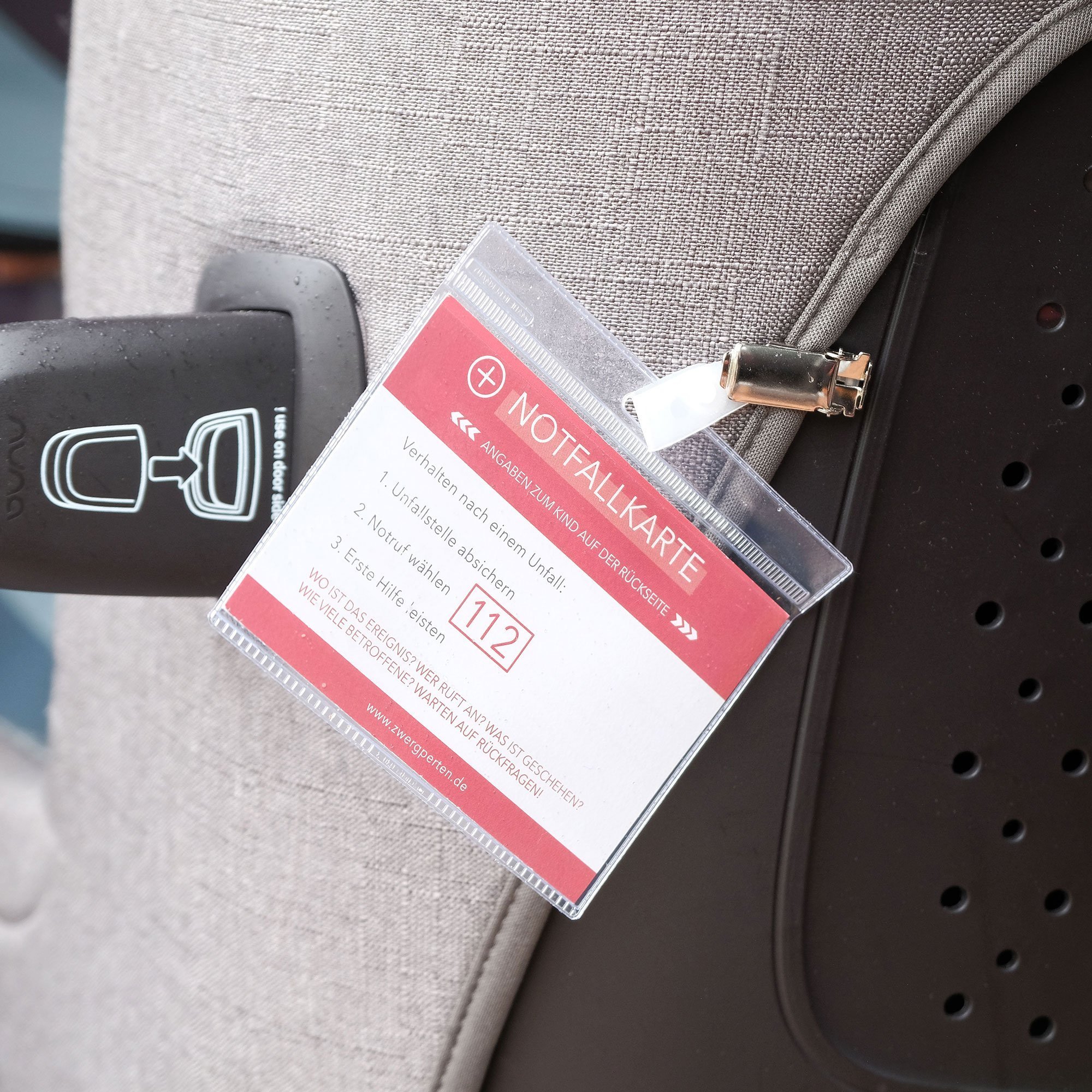 Zwergperten-Notfallkarte