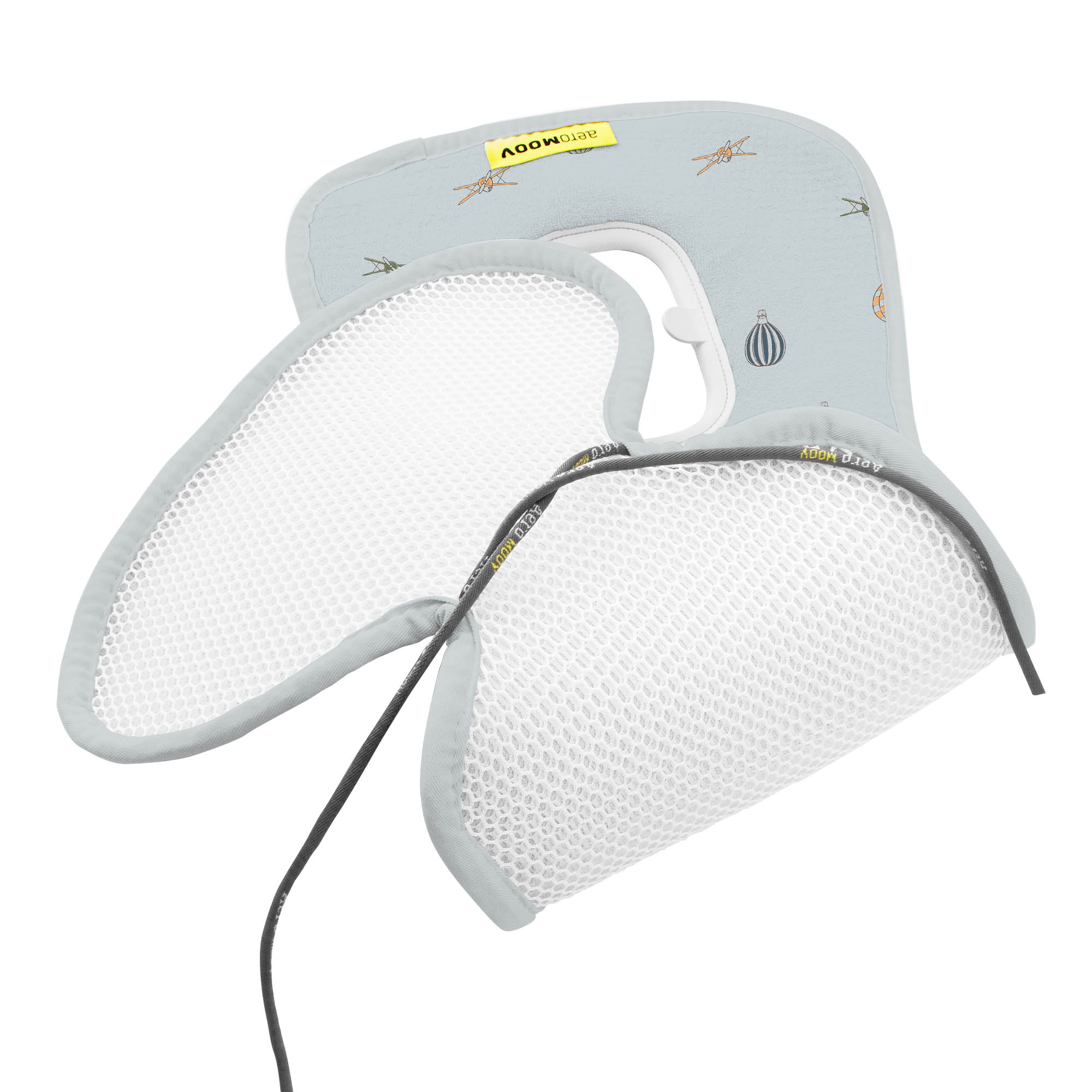 AeroMoov Anti-Schwitz-Auflage für Babyschalen Air Traffic