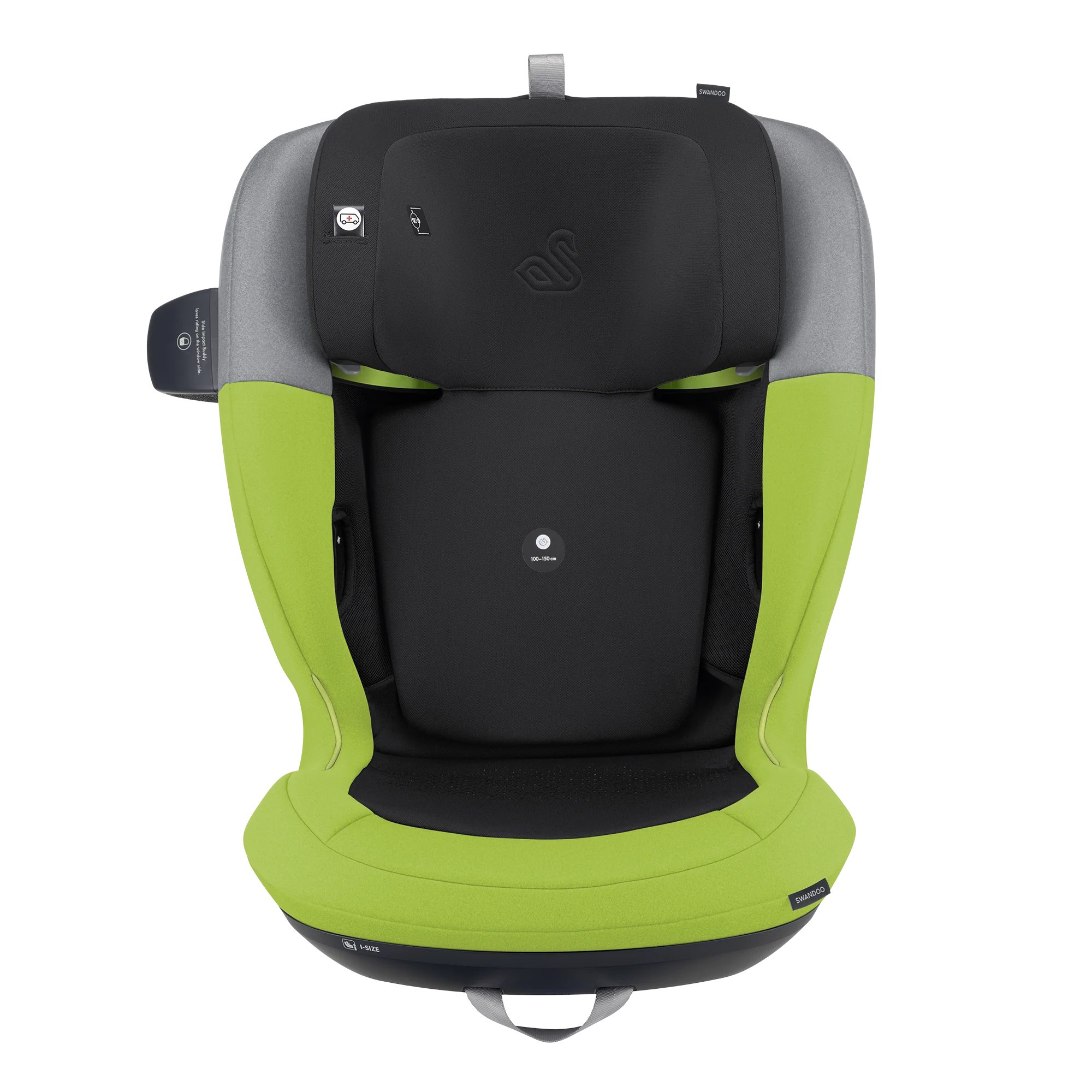 Swandoo Charlie i-Size Lime/Sesame Grey