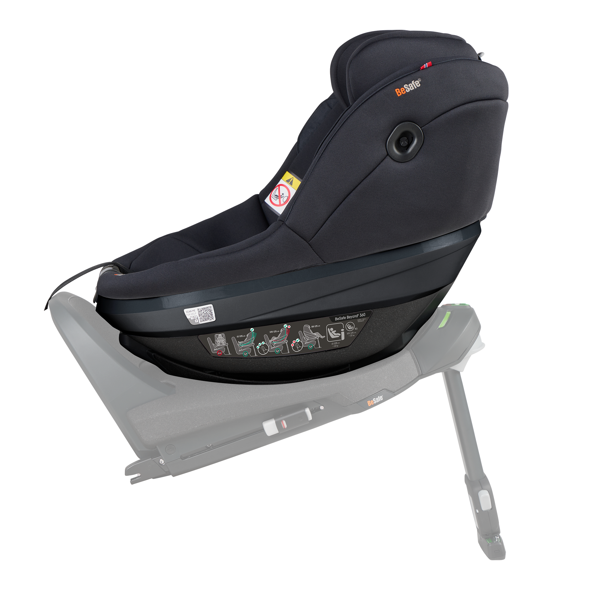 BeSafe Beyond² 360 Black Soft Breeze