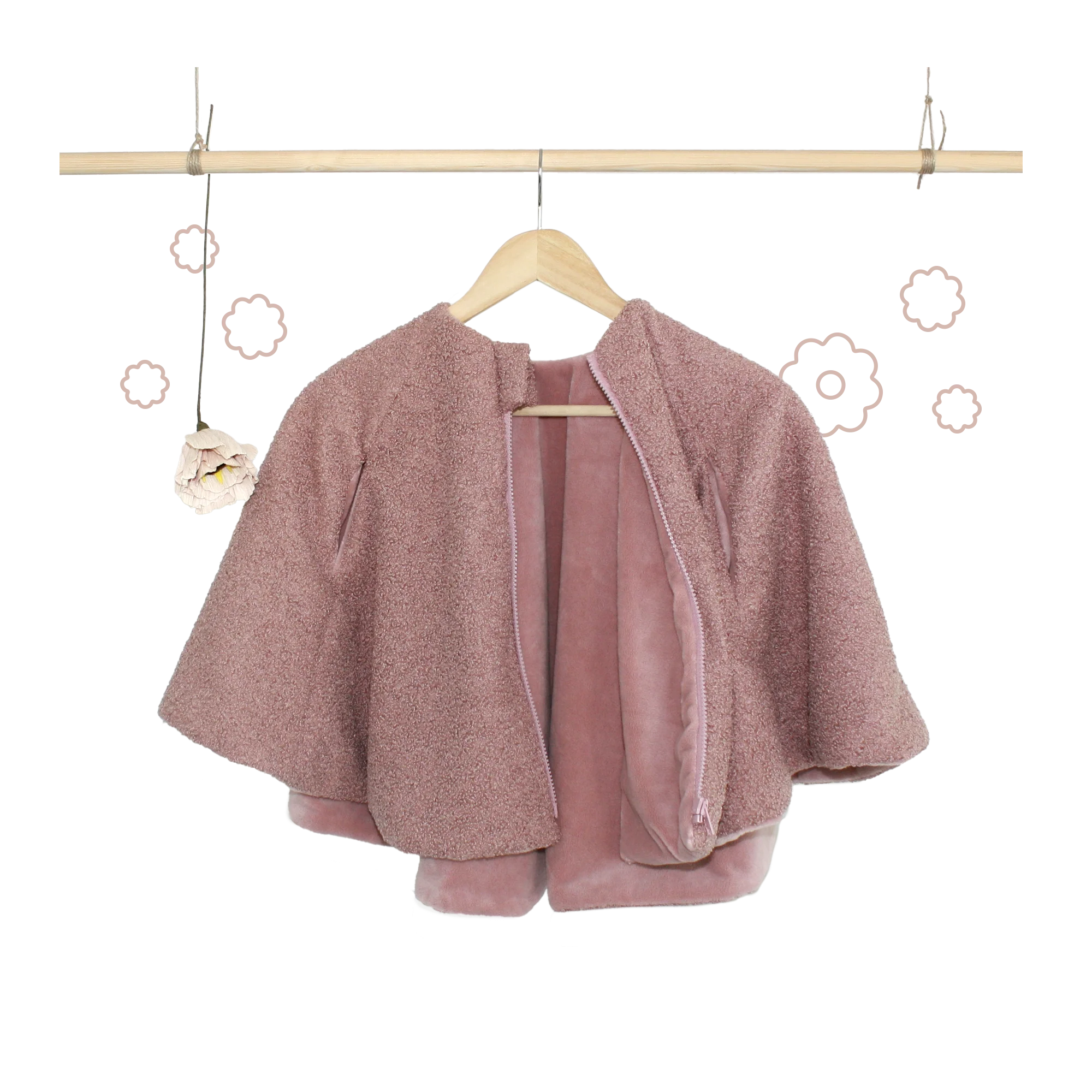 Zwergperten Kindersitz-Poncho