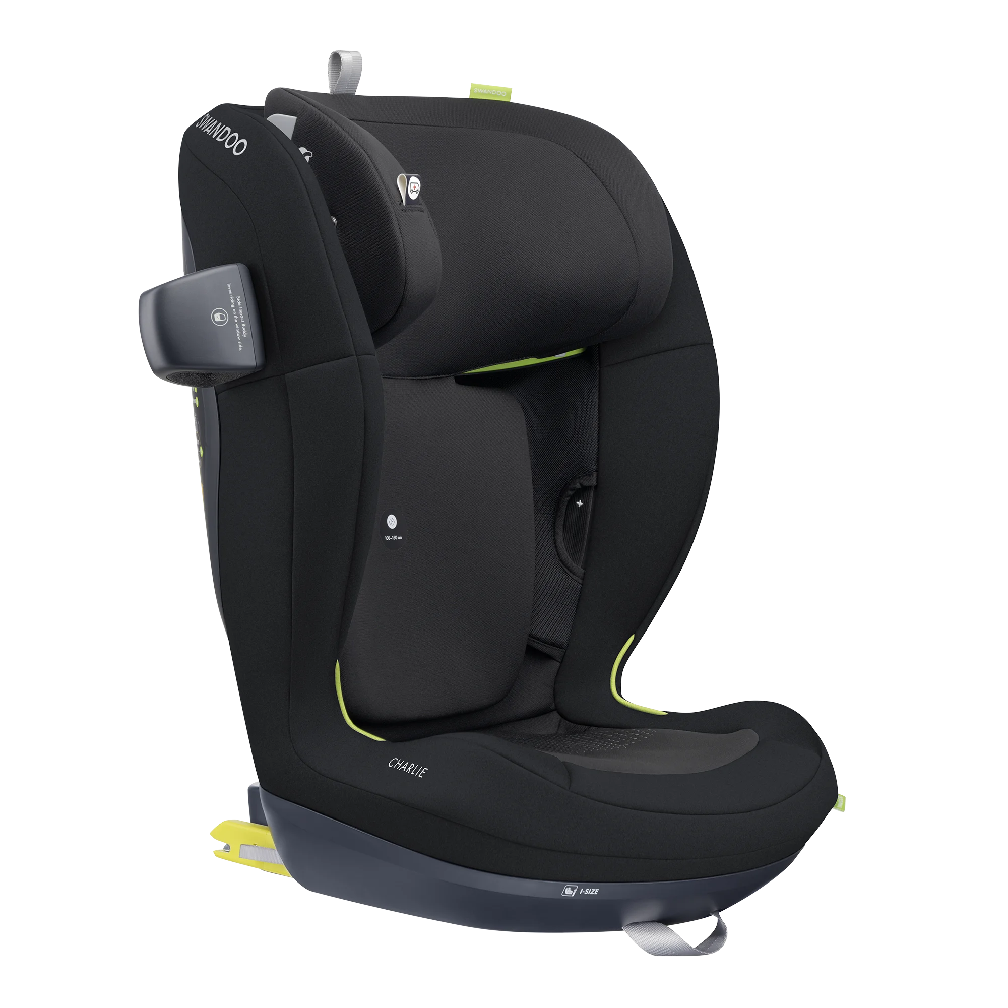 Swandoo Charlie i-Size Chia Black Swandoo Charlie i-Size Chia Black