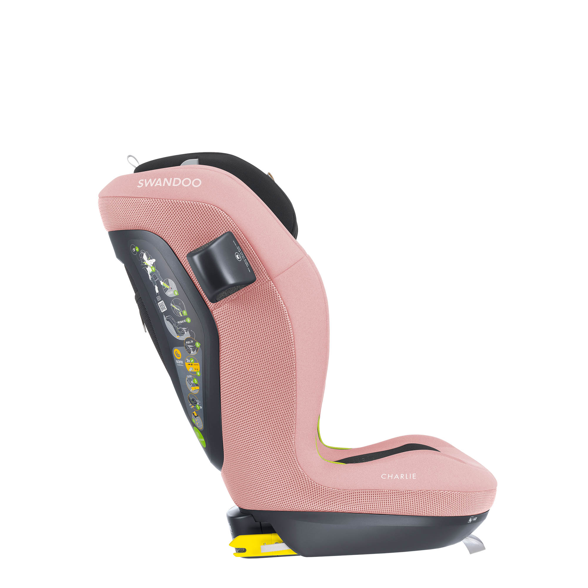 Swandoo Charlie i-Size Positive Pink Limited Edition