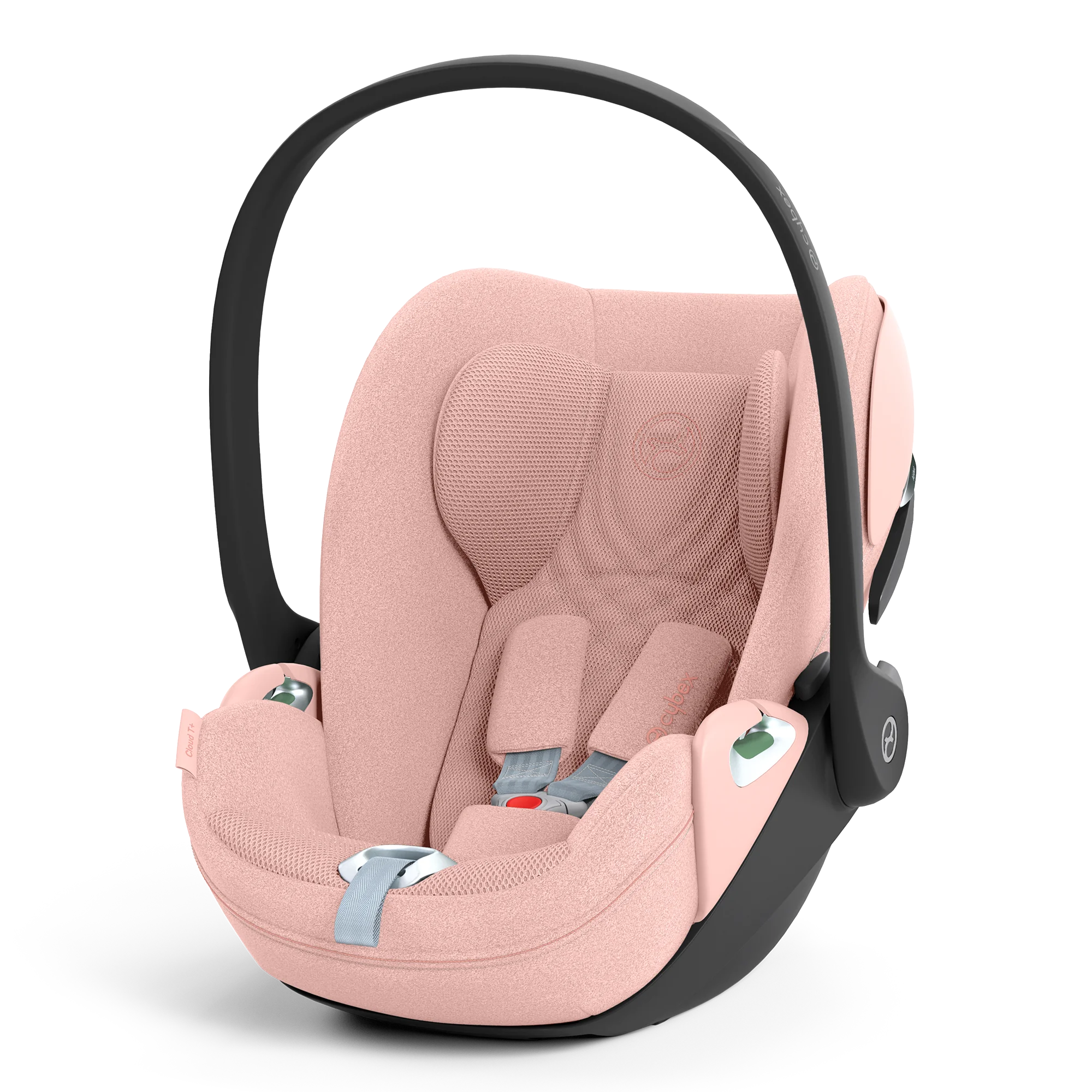 Cybex Cloud T i-Size Plus Peach Pink inkl. gratis Sommerbezug