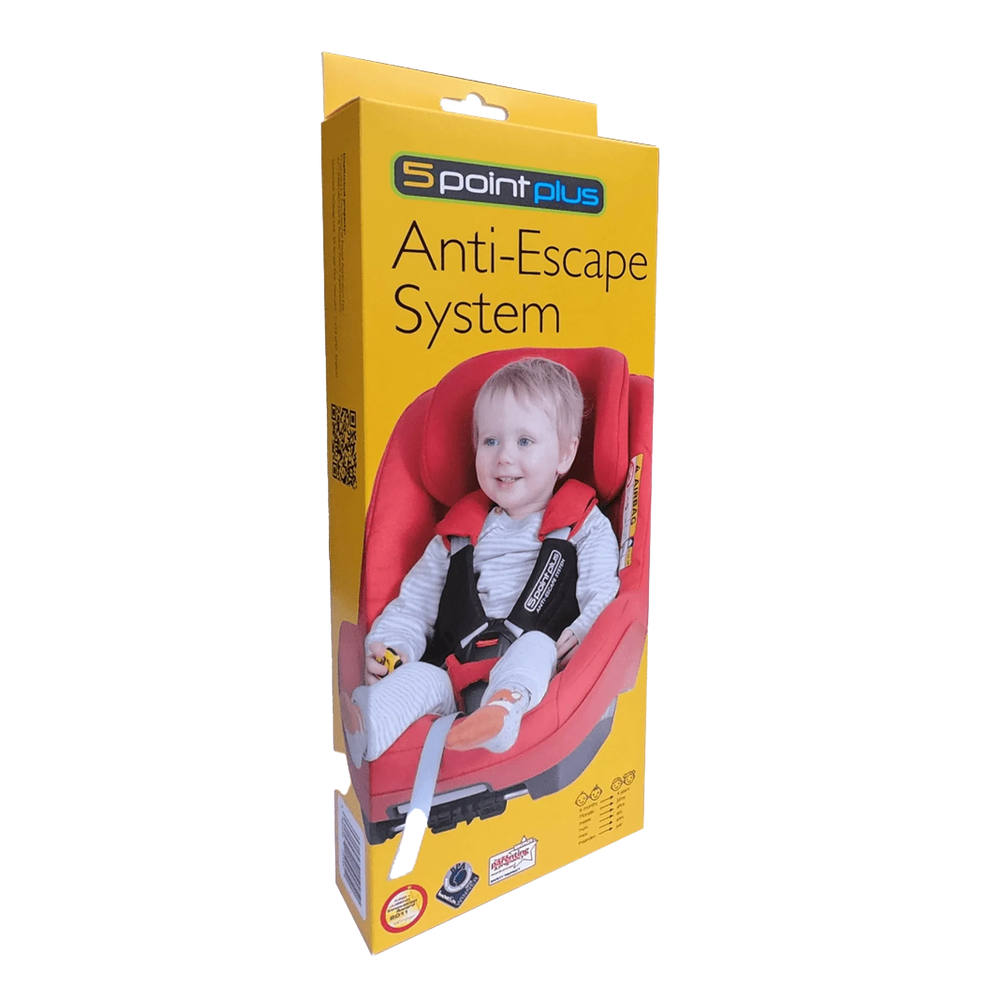 5pointplus Sicherung gegen Herausschlüpfen